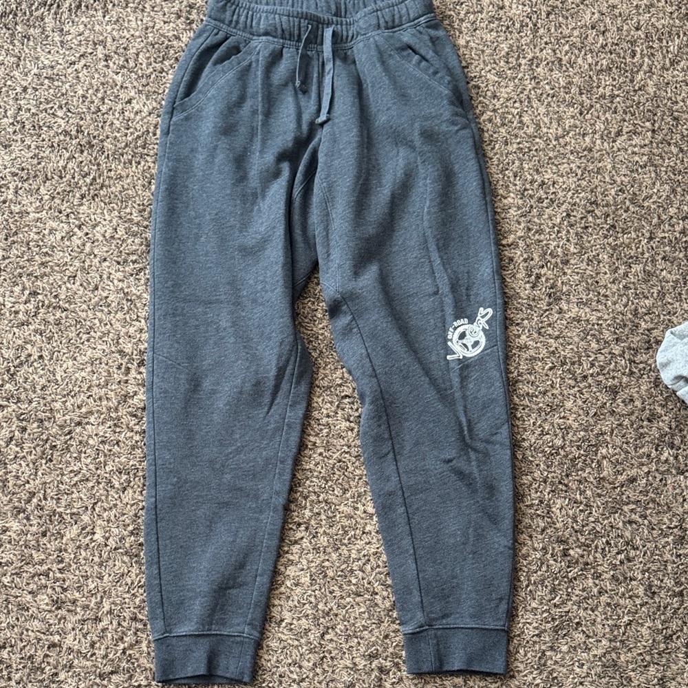 Off-Road Vixens Women’s Charcoal Gray Jogger Sweatpants - Picture 4 of 6